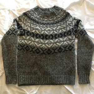 Abercrombie & Fitch sweater | Grey | Black | Women's XS